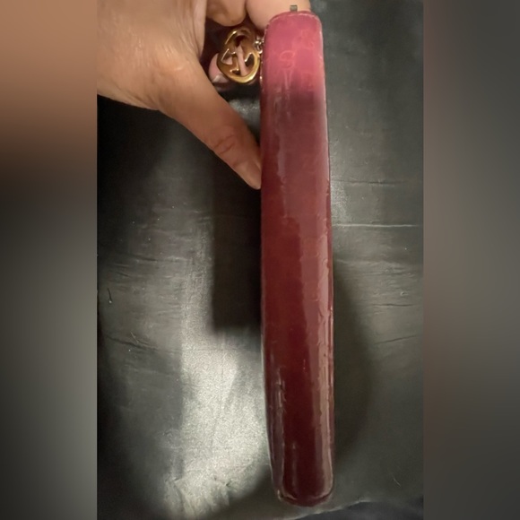 GUCCI Vintage Authentic Microguccdssima Leather Continental Wallet Price Firm! - Picture 3 of 16